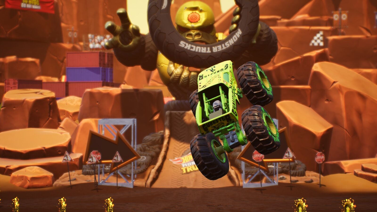 Hot Wheels Monster Trucks Stuntchaos